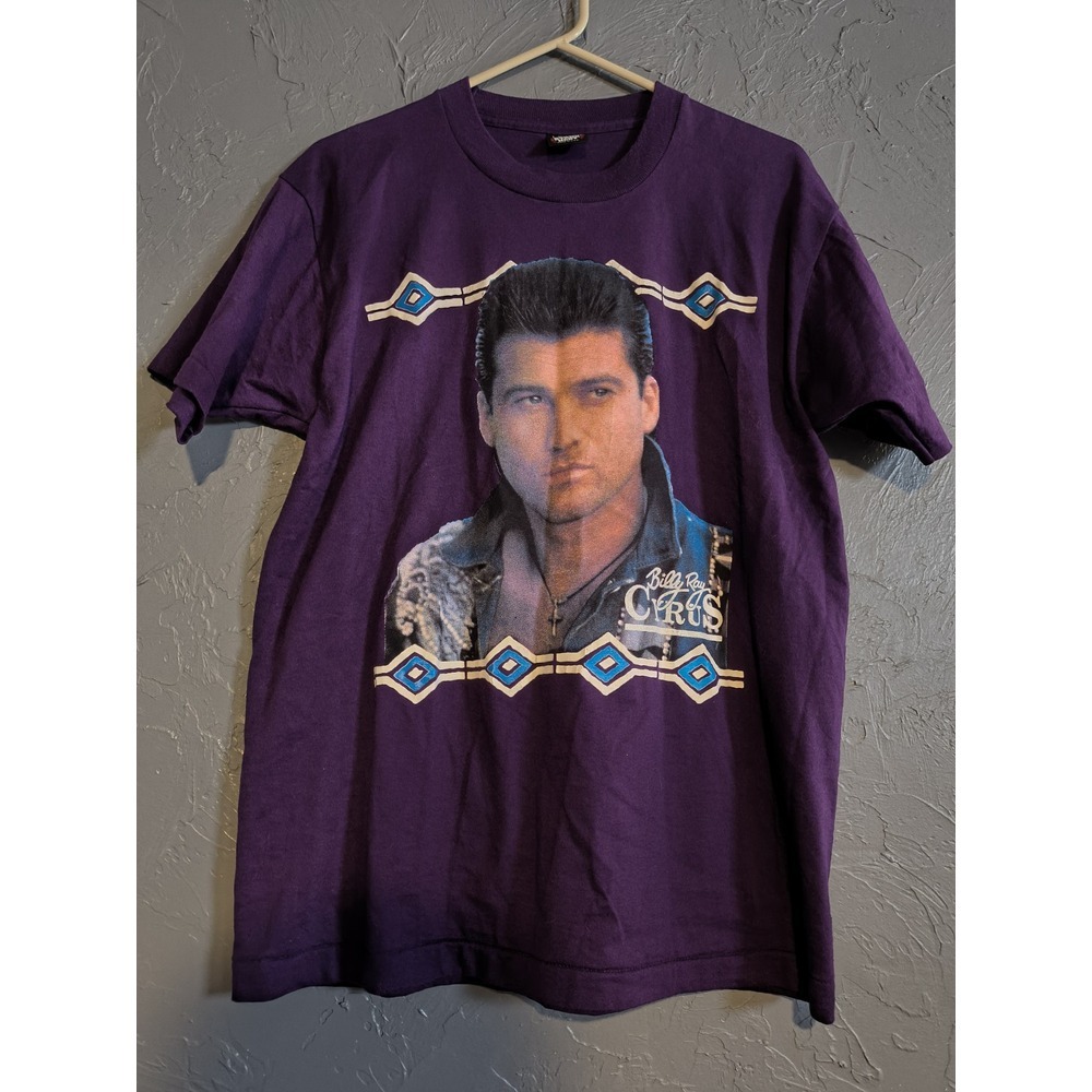 Vintage 90's Billy Ray Cyrus Country‎ Music Tee Size Large